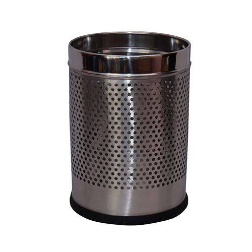 Jai Veer Stainless Steel Dustbin / Garbage Bin - Perforated